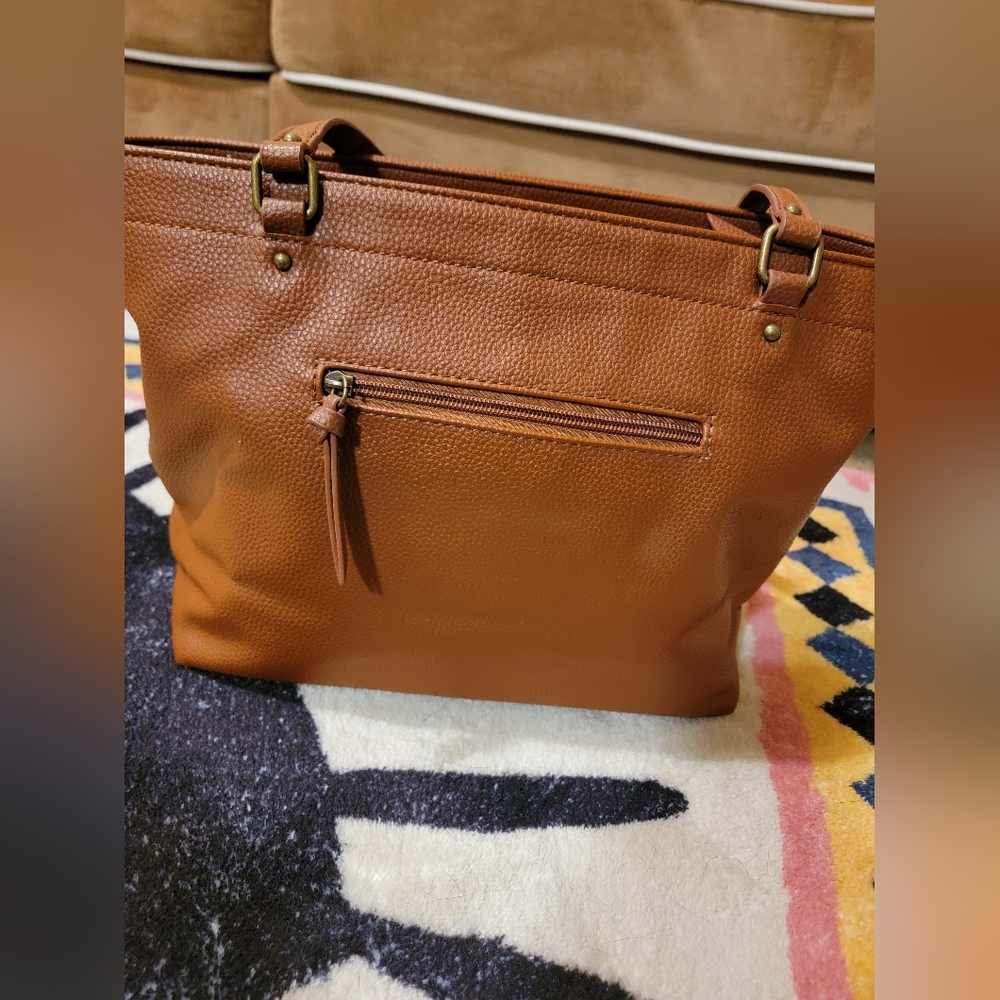 Elliott Lucca Brown Waverly Tote - Picture 3 of 4